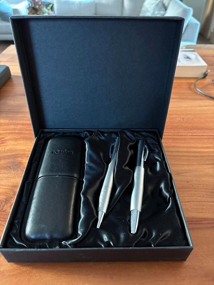 Rotring Set - Vulpen en Balben in Originele Doos, Antiek en Kunst, Antiek | Bestek, Ophalen of Verzenden