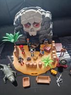 Playmobil Pirateneiland met schedelrots, Ophalen of Verzenden, Gebruikt, Complete set