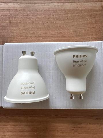 Philips Hue White Ambiance GU10 LED Lamp beschikbaar voor biedingen
