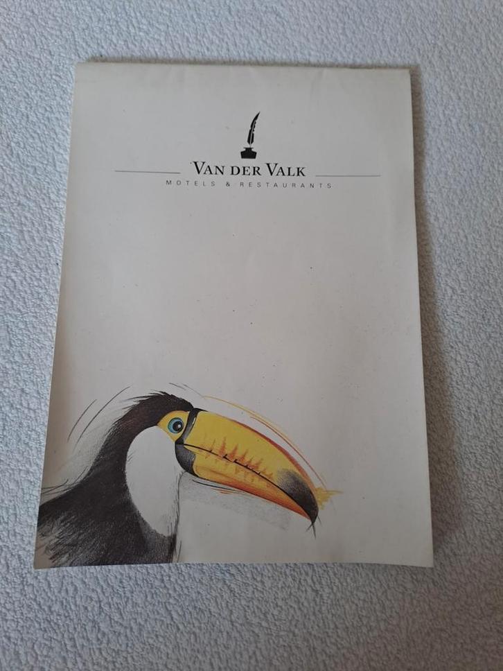 Van der Valk kladblok, schrijfblok, Verzamelen, Overige Verzamelen, Nieuw, Ophalen of Verzenden