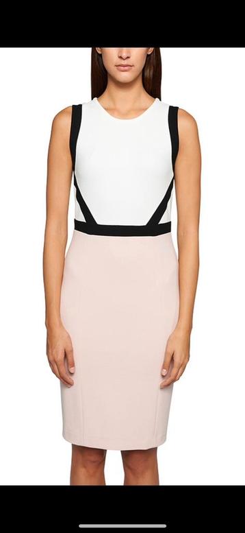Vrijwel nieuw Marccain jurk dress roze crème mouwloos 38/40 beschikbaar voor biedingen