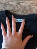 Moncler trui maat 164 - zwart met vlekje, Ophalen of Verzenden, Gebruikt, Jongen of Meisje, Trui of Vest