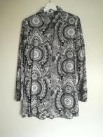 WE Blouse Zwart Wit Bohemian Aztec Motief maat S, Kleding | Dames, WE, Zwart, Ophalen of Verzenden, Zo goed als nieuw