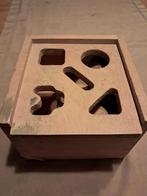 Vintage Houten Blokkenstoof - Speelgoed van Vroeger, Ophalen of Verzenden, Gebruikt, Bouwen