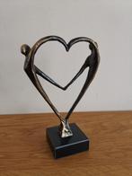 Bronzen beeldje, 'Het Hart', Antiek en Kunst, Kunst | Beelden en Houtsnijwerken, Ophalen