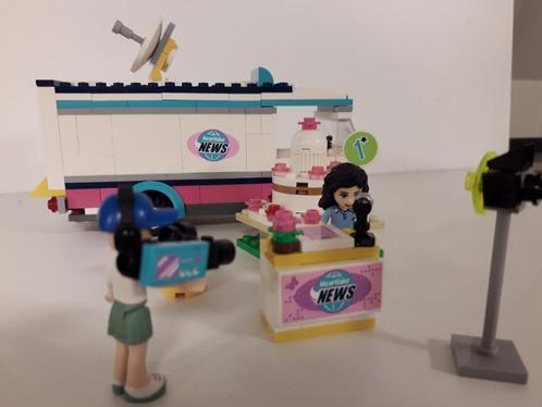 Lego, Friends, 41056, Heartlake News Van, Kinderen en Baby's, Speelgoed | Duplo en Lego, Zo goed als nieuw, Lego, Complete set