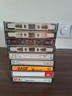 9 voorbespeelde cassettebandjes, 2 t/m 25 bandjes, Ophalen of Verzenden, Zo goed als nieuw, Voorbespeeld