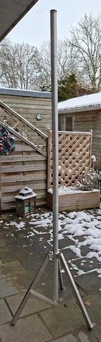 Aluminium statief voor o.a. schotel, Ophalen of Verzenden, Gebruikt, 175 cm of meer, Driepoot