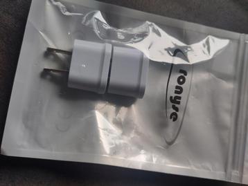 2x Reisstekker EU naar USA/Canada beschikbaar voor biedingen