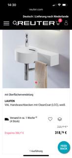 Laufen sink, Ophalen of Verzenden, Nieuw, Glas, Wastafel