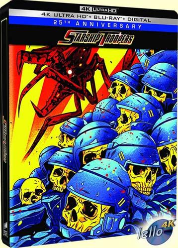 Blu-ray 4K: Starship Troopers SB (1997 Casper Van Dien) US beschikbaar voor biedingen