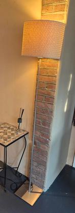 Vloerlamp 2 x beige en wit, Ophalen, Gebruikt