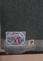 Vintage Bemo wollen deken 125 x 180 cm, Ophalen of Verzenden, Eenpersoons, Deken of Dekbed