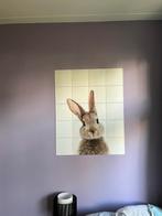 IXXI Lila + Lola Konijn (80x100cm), Huis en Inrichting, Ophalen, Zo goed als nieuw