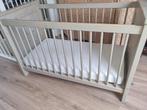 Grijze steigerhouten ledikant + comode + kledingkast + kapst, Kinderen en Baby's, Kinderkamer | Commodes en Kasten, Ophalen, Gebruikt
