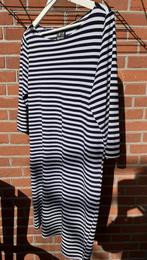 Irie Wash blauw gestreepte jurk L, Pauw, travelstof, Kleding | Dames, Jurken, Ophalen of Verzenden, Zo goed als nieuw, Blauw, Knielengte