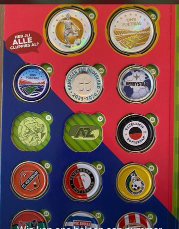 Cluppies Voetbalplaatjes beschikbaar voor biedingen