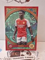 Saka - Arsenal - Topps Jade Edioton 2024, Ophalen of Verzenden, Zo goed als nieuw, Buitenlandse clubs, Poster, Plaatje of Sticker