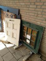 Oude voordeur, Doe-het-zelf en Verbouw, Deuren en Horren, Ophalen, Gebruikt, Buitendeur, 200 tot 215 cm