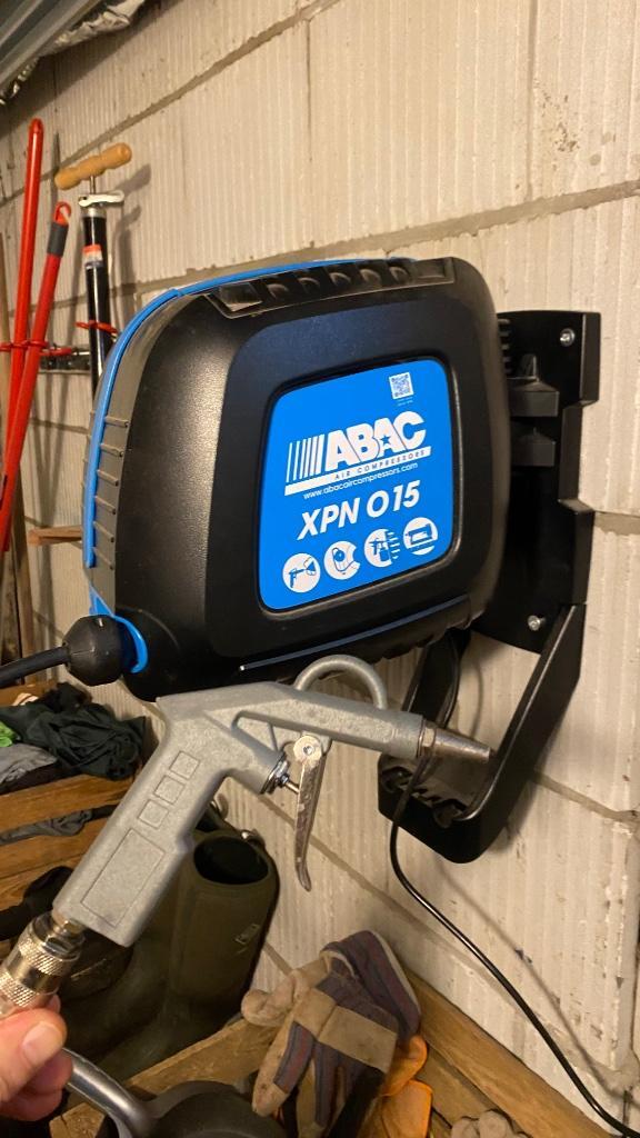 lucht compressor ABAC XPN015, Doe-het-zelf en Verbouw, Compressors, Gebruikt, 6 tot 10 bar, Minder dan 25 liter, Minder dan 200 liter/min