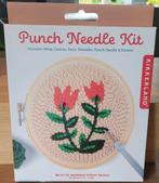 Punch needle borduurset Kikkerland, Hobby en Vrije tijd, Kaarten | Zelf maken, Ophalen of Verzenden, Nieuw, Overige thema's, Pons of Mal