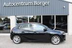 Opel Corsa 1.2 Turbo Automaat Elegance Trekhaak/16"LM 5 Deur, 101 pk, Gebruikt, Leder en Stof, Zwart