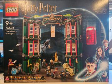 Harry Potter lego 76403 Ministry of Magic beschikbaar voor biedingen