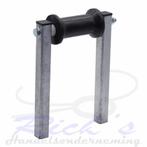 Kielrol, bootrol, op steun 133 mm voor boottrailer, Info@rickshandel.nl, Ricks hHandelsonderneming, Nieuw, Ophalen of Verzenden