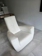 Witleren Gerard van den Berg fauteuil, Huis en Inrichting, Fauteuils, Ophalen, Zo goed als nieuw, 75 tot 100 cm, Modern