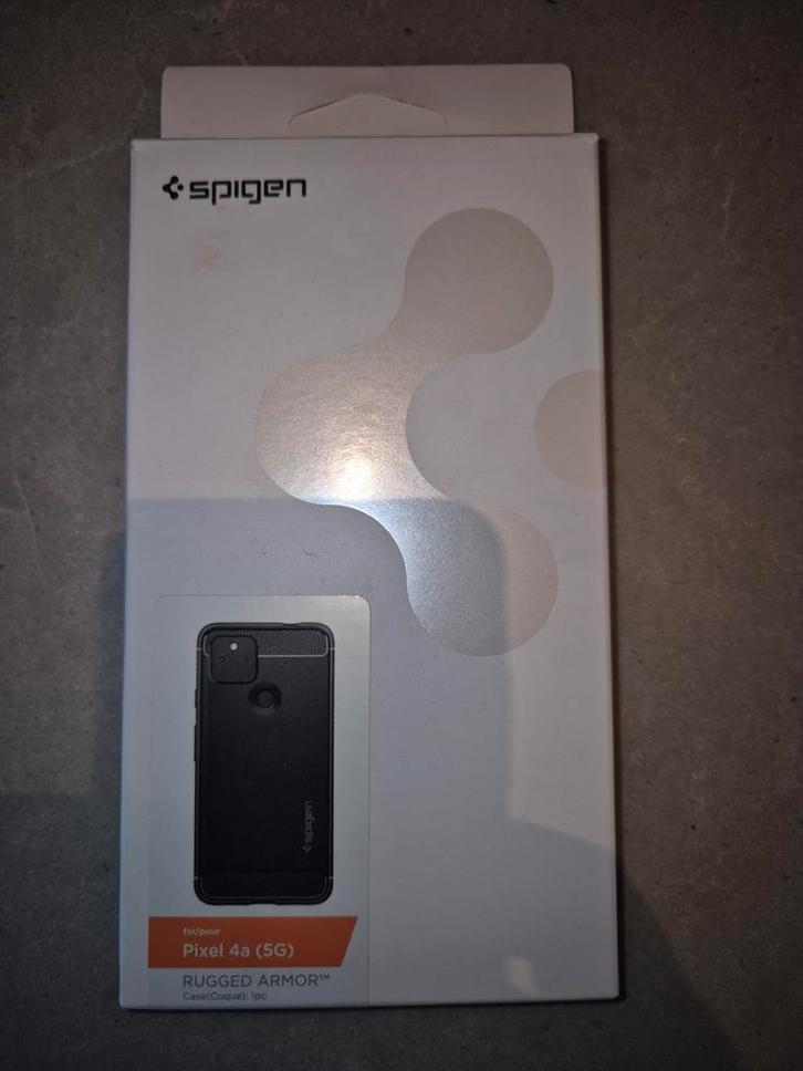 Spigen Rugged Armor Pixel 4a (5G) - Nieuw!, Telecommunicatie, Mobiele telefoons | Toebehoren en Onderdelen, Nieuw, Overige merken