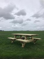 Gemakkelijke instap picknicktafel robuust, Ophalen of Verzenden, Nieuw, Rechthoekig, Hout