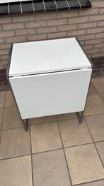 Inklapbaar bijzettafel. Blad 90x56 cm., Gebruikt, Ophalen of Verzenden, 75 cm of meer, 60 cm of meer