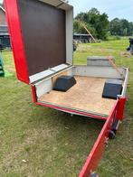 Aanhanger met deksel, Ophalen, Gebruikt