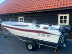 Boot met buitenboordmotor Yamaha 25 pk - inclusief trailer!, Watersport en Boten, Speedboten, Ophalen, Gebruikt, Minder dan 70 pk