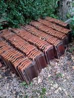 Geglazuurde Depafa dakpannen donkerbruin, Ophalen, Dakpannen, Gebruikt, 10 tot 15 m²