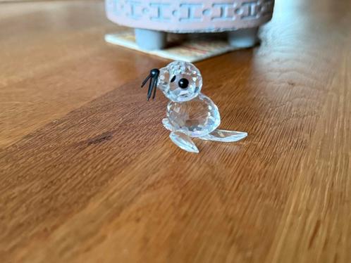 Kristallen Zeehondje - Glas en Kristal Decoratie, Antiek en Kunst, Antiek | Glas en Kristal, Ophalen