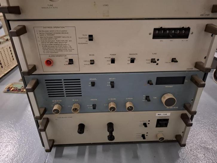 ITT scheepvaart  HF zender ontvanger, Telecommunicatie, Zenders en Ontvangers, Niet werkend, Zender en Ontvanger, Ophalen