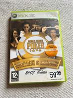 World Series of Poker Tournament of Champions 2007 Xbox 360, Gebruikt, 1 speler, Ophalen of Verzenden, Sport