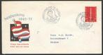 Nederland FDC E22 Met Adres, Zomerzegels 1955, Ophalen of Verzenden, Beschreven, Nederland