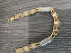 14 k gouden magnum armband 26,5 gram, Sieraden, Tassen en Uiterlijk, Armbanden, Ophalen of Verzenden, Nieuw, Goud, Goud
