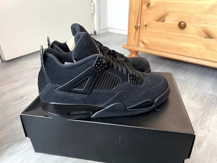 Air Jordan 4 “Black Cat” 2020 – EU45 – Nieuw, Kleding | Heren, Schoenen, Nieuw, Sneakers of Gympen, Zwart, Ophalen of Verzenden