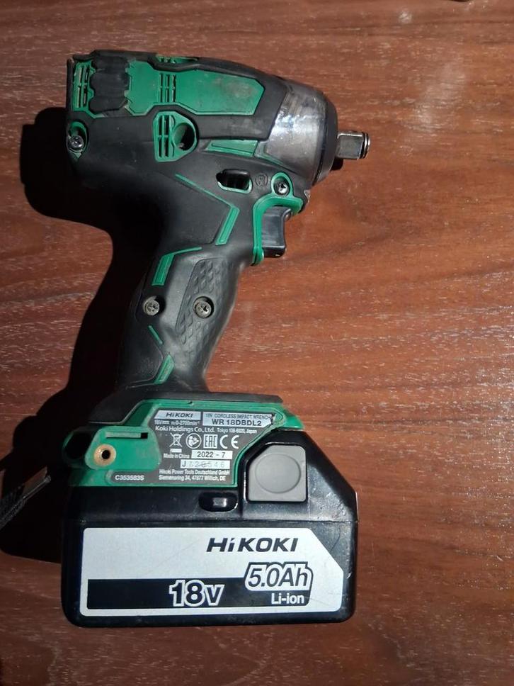 HiKOKI Slagmoersleutel 18V, Doe-het-zelf en Verbouw, Gereedschap | Handgereedschap, Ophalen of Verzenden