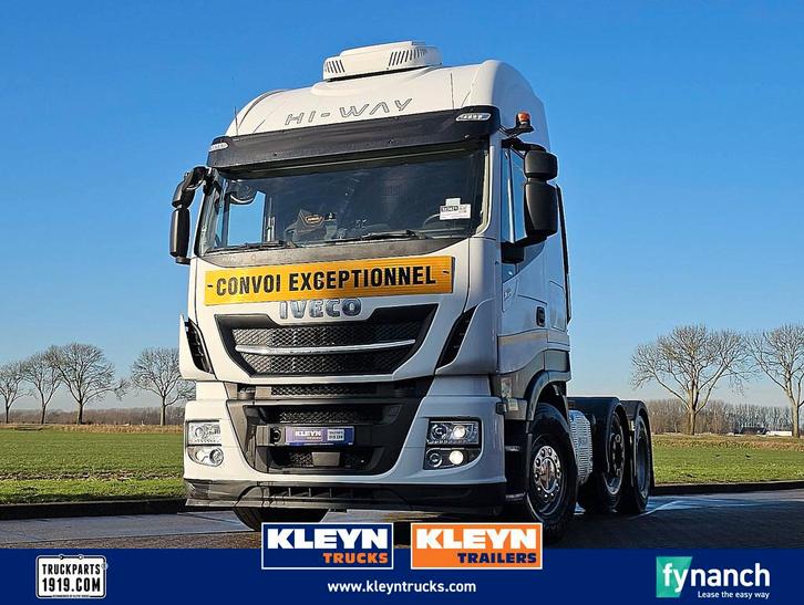IVECO AS440S51 STRALIS 6x2*4, Auto's, Vrachtwagens, Bedrijf, Te koop, ABS, Airconditioning, Centrale vergrendeling, Cruise Control