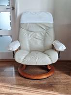 Stressless Fauteuil Leer - Gratis Af te Halen!, Gebruikt, Ophalen of Verzenden, 75 tot 100 cm, Modern