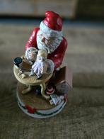 Oude porseleinen speeldoos Schmid Kerstman Have yourself...., Ophalen of Verzenden, Zo goed als nieuw