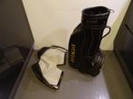 GOLFTAS MERK DUNLOP (100% LEDER) IN ABSOLUTE NIEUWSTAAT, Sport en Fitness, Golf, Ophalen of Verzenden, Zo goed als nieuw, Tas