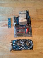 Computer Onderdelen - Moederbord, CPU + Koeler, GPU en RAM, Computers en Software, Moederborden, Ophalen, Gebruikt, LGA 1151, DDR4