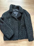 Bontjas zwart (carnaval/boerebroelof), Ophalen of Verzenden, Zo goed als nieuw, Maat 46/48 (XL) of groter, Zwart