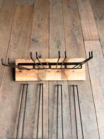 Stijlvol Glazenrek voor aan de Muur | 8 stuks, Wandkapstok, Ophalen of Verzenden, Zo goed als nieuw, Minder dan 100 cm