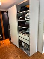 Schuifdeuren PAX HASVIK wit h 236, 200 breed, Ophalen, Zo goed als nieuw, 50 tot 75 cm, 200 cm of meer